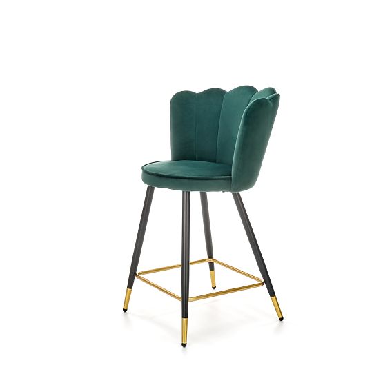 H106 Bar Stool Dark Green (1p=2pcs)