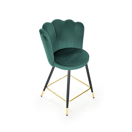 H106 Bar Stool Dark Green (1p=2pcs)