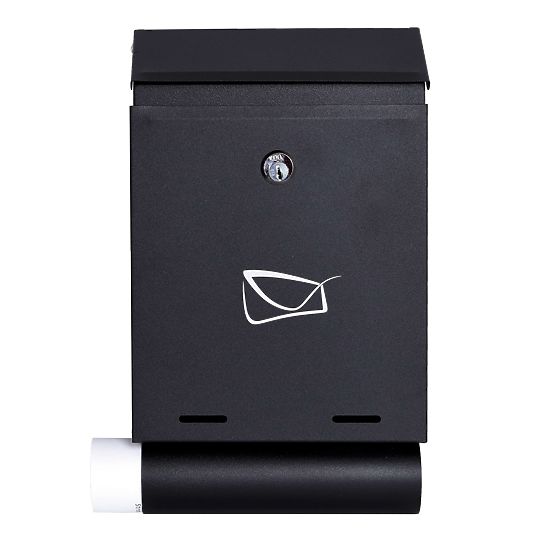 Hadvar Black Letter Mailbox