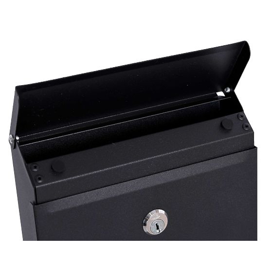 Hadvar Black Letter Mailbox