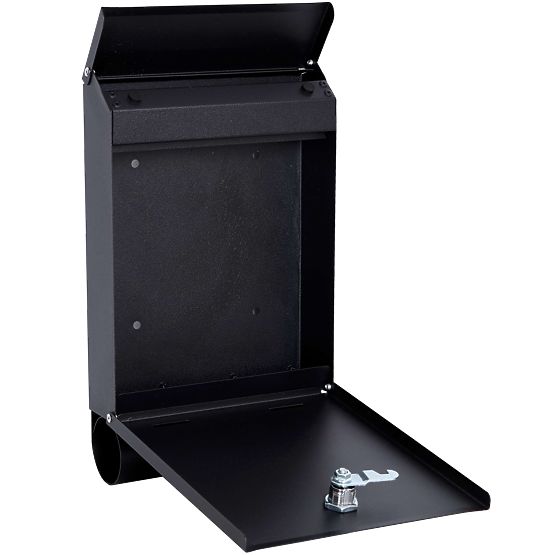 Hadvar Black Letter Mailbox