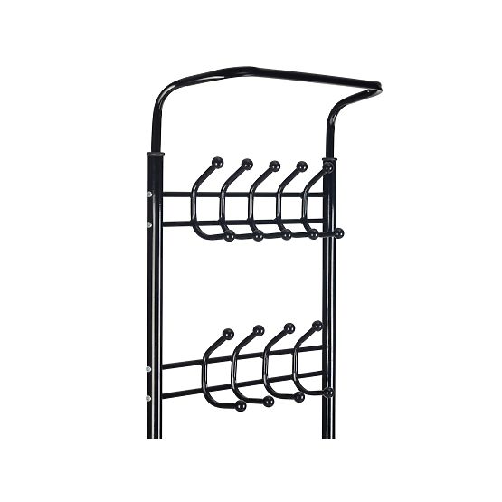 Hanger with shelf for shoes - Black