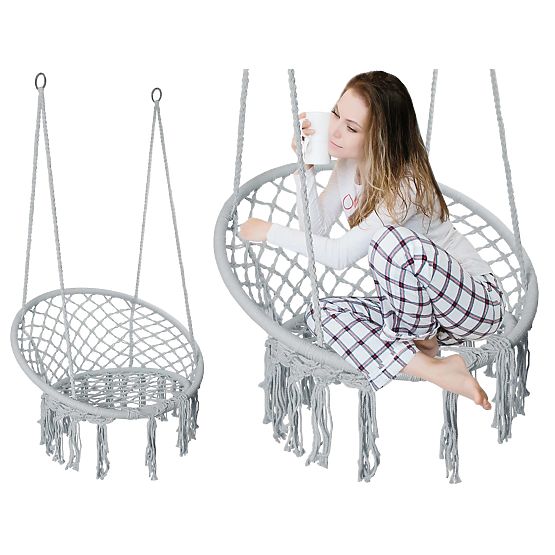 Hanging Chair Stork's Nest TOGO Grey