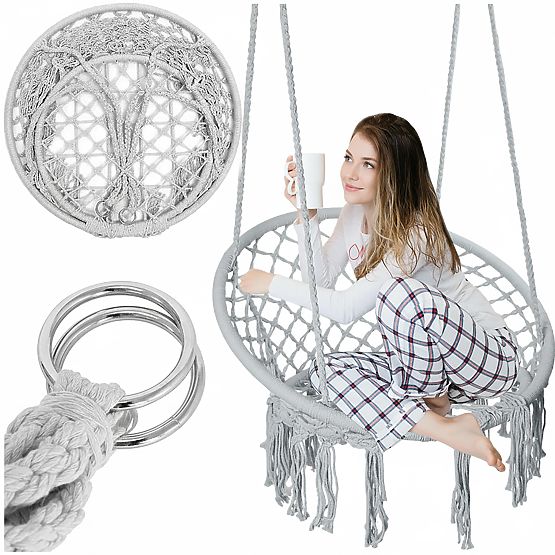 Hanging Chair Stork's Nest TOGO Grey