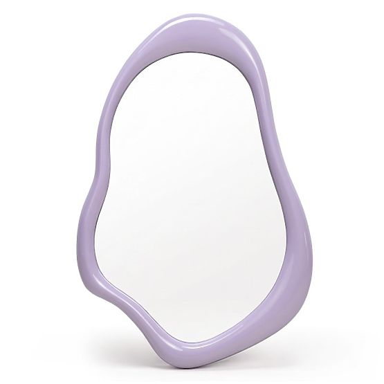 Hanging Mirror Maluma, Lilac, Glossy
