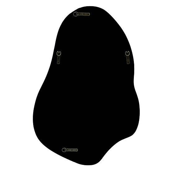 Hanging Mirror Maluma, Red, Glossy