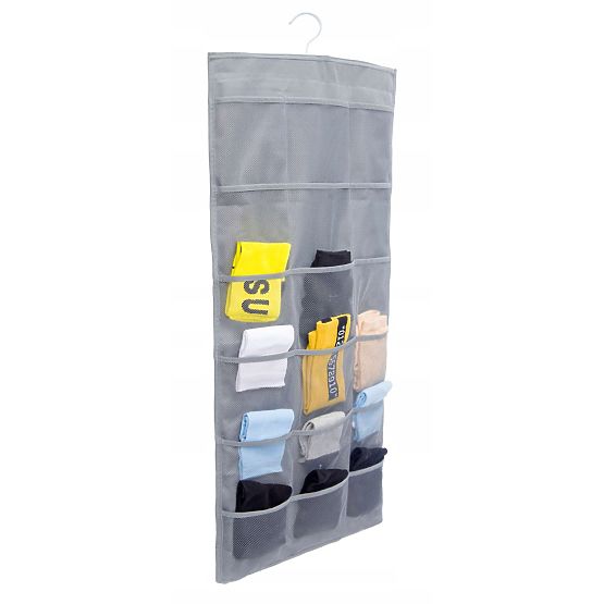Hanging Organizer VITTO 30 Pockets Gray