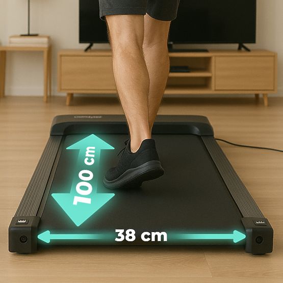 Home Treadmill with Electric Holder Walking Pad Training Under Desk 10 km/h ModernHome