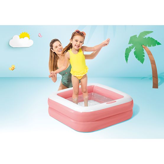 Inflatable Children's Pool 57100 Light Pink - INTEX