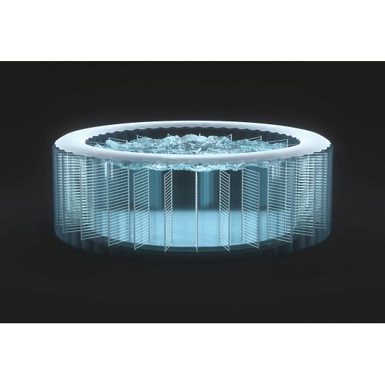 Inflatable Square SPA Pool with Hydromassage for 4 People 175x71 cm Premium Accessories INTEX 2844