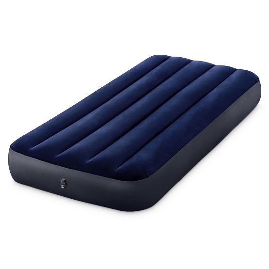 Inflatable Velour Mattress Bed for Sleeping INTEX 64756