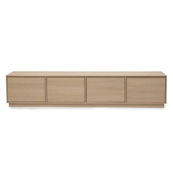 Japandi TV Cabinet in Lindberg Oak