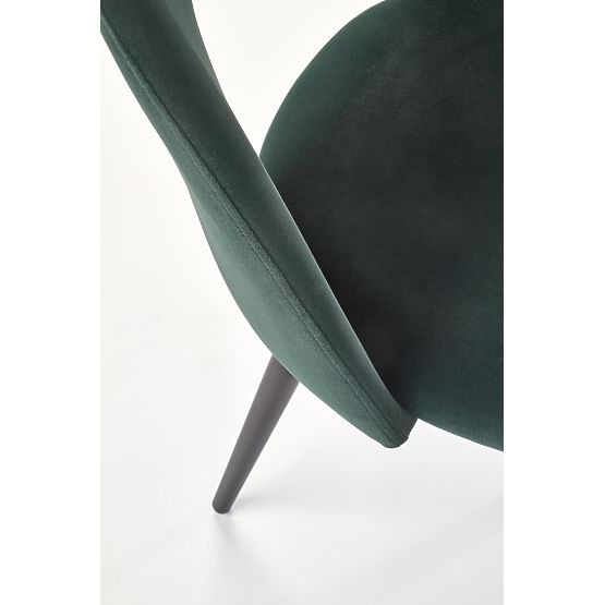 K384 Chair Dark Green / Black (1p=4pcs)