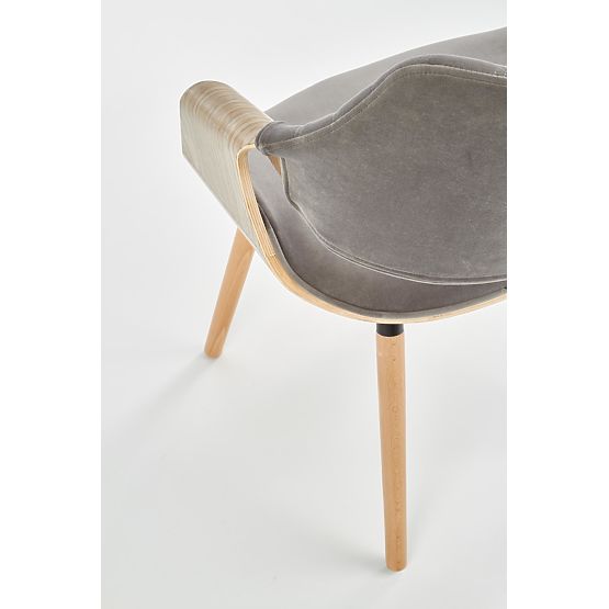 K396 Chair Light Oak / Gray (1p=1pc)