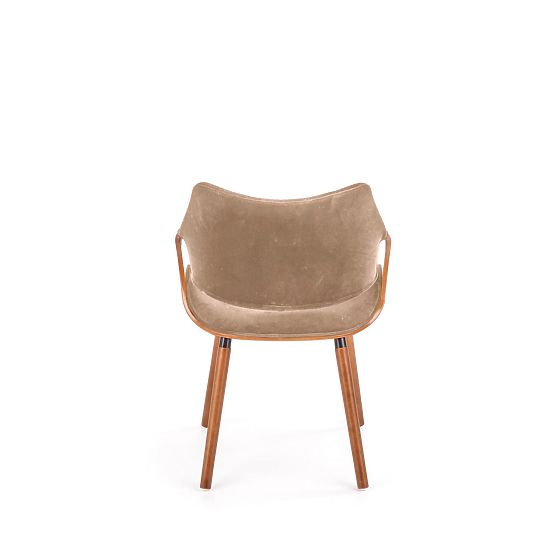 K396 Chair Walnut/Beige (1p=1pc)