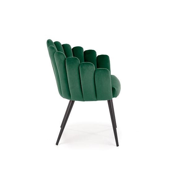 K410 Chair Dark Green Velvet (1p=1pc)