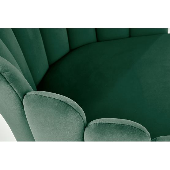 K410 Chair Dark Green Velvet (1p=1pc)