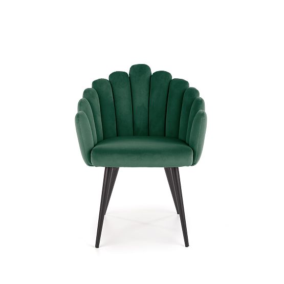 K410 Chair Dark Green Velvet (1p=1pc)