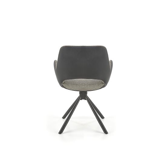 K494 Chair Grey/Black (1p=2pcs)