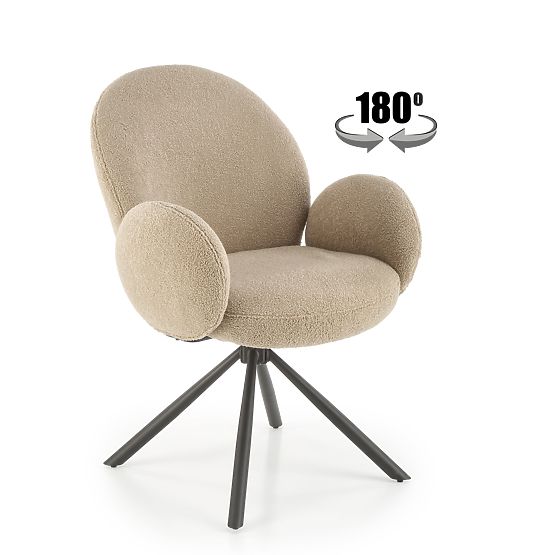 K498 chair cappuccino (1p=2pcs)