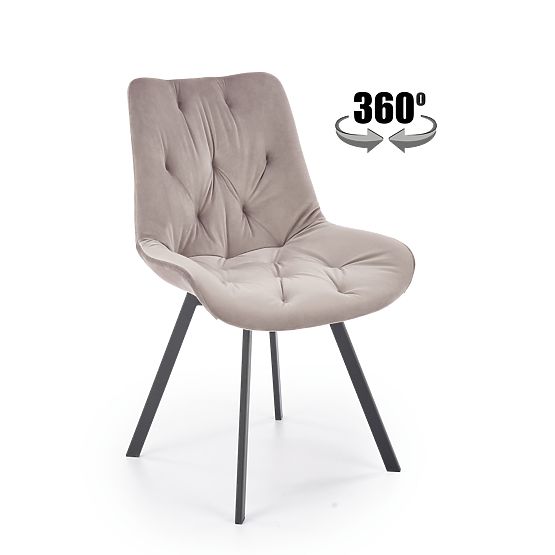 K519 Chair Beige (1p=2pcs)