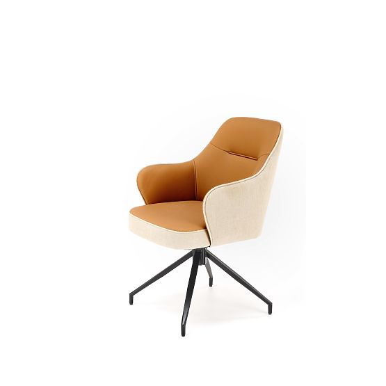 K527 Chair Brown/Beige (1p=2pcs)