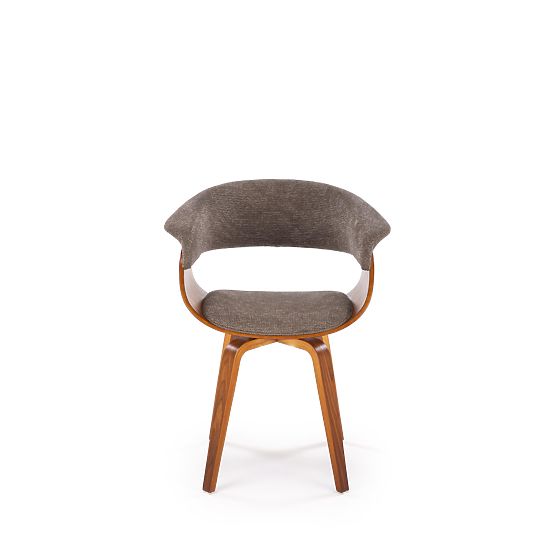 K545 Chair Gray / Walnut (1p=1pc)