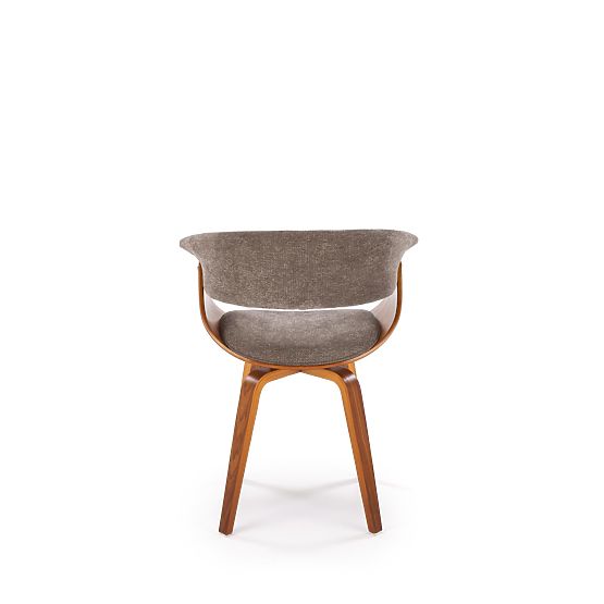 K545 Chair Gray / Walnut (1p=1pc)