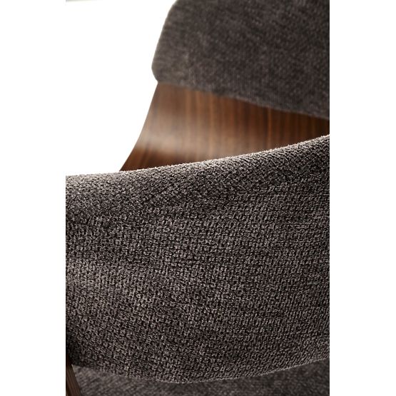 K545 Chair Gray / Walnut (1p=1pc)