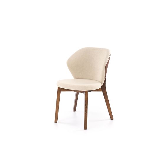 K583 Chair, Walnut / Brown / Beige (1p=2pcs)