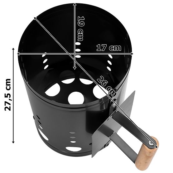 KORTEN Grill Ignition Chimney