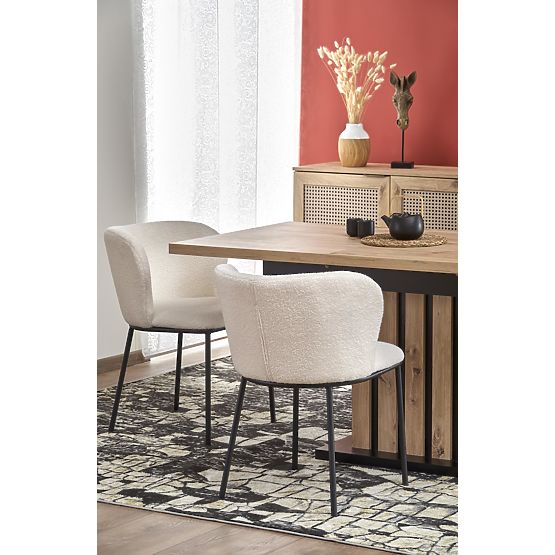 LAMELLO Extendable Table 160-210/90 cm Artisan Oak/Black