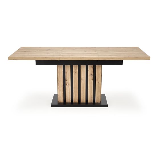 LAMELLO Extendable Table 160-210/90 cm Artisan Oak/Black
