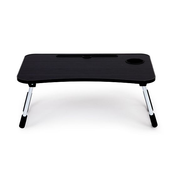 Laptop Bed Table 60x40cm - Black