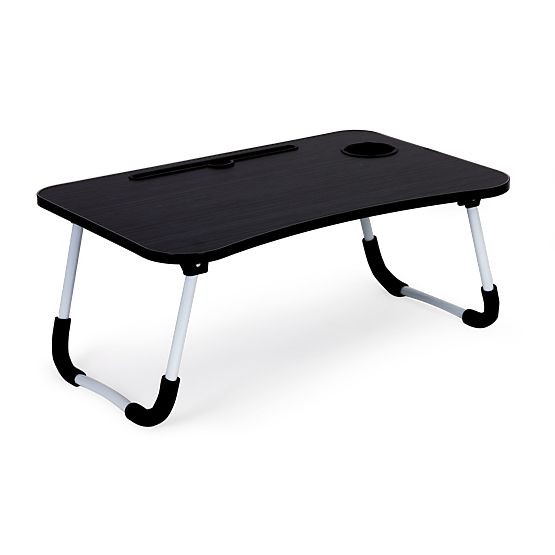 Laptop Bed Table 60x40cm - Black