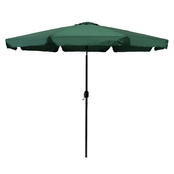 Large Garden Parasol 3m Tilt Crank Green