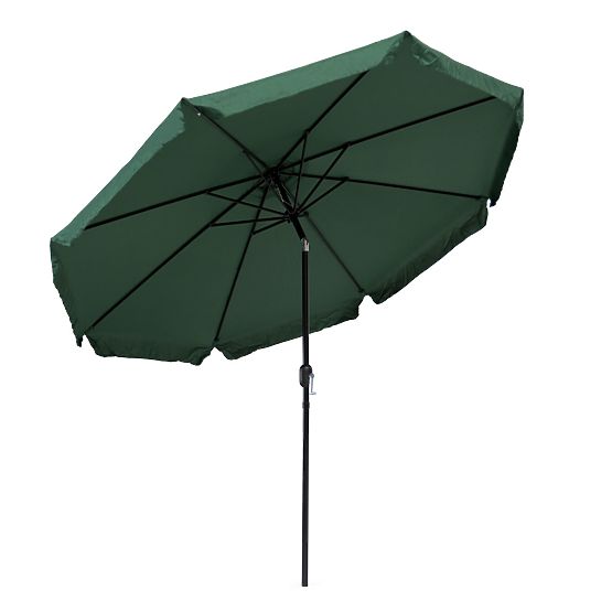 Large Garden Parasol 3m Tilt Crank Green