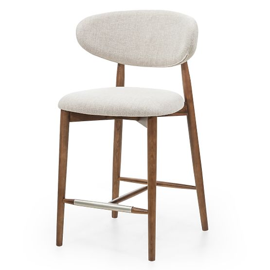 Larnaca Bar Stool Beige/Brown