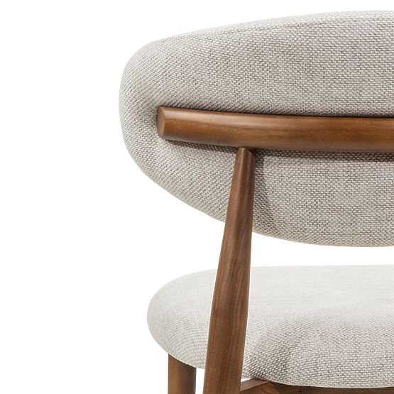 Larnaca Bar Stool Beige/Brown