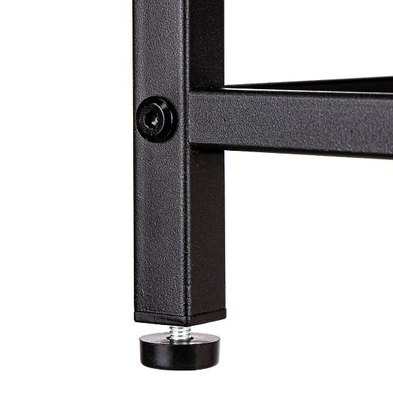 Laundry Basket with Shelves 2 Compartments MIRUN