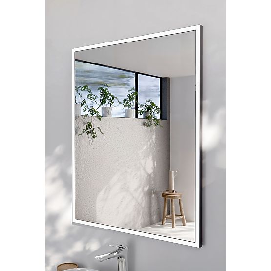 LED Mirror in Frame