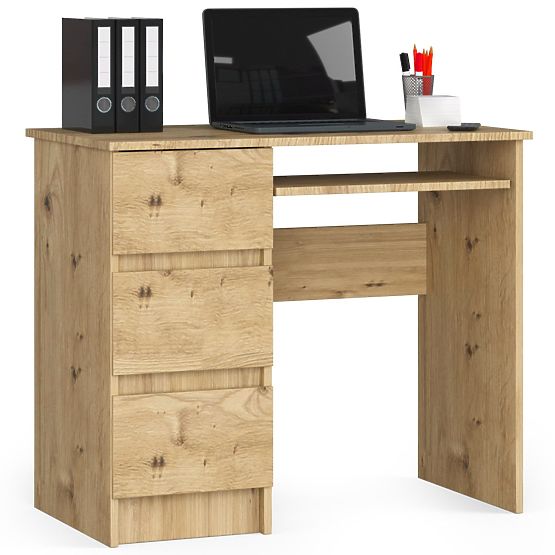 LEFT-SIDED DESK A-6 CLP ARTISAN OAK