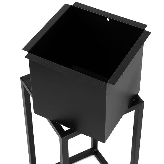 Loft Planter Concove 60 cm Black