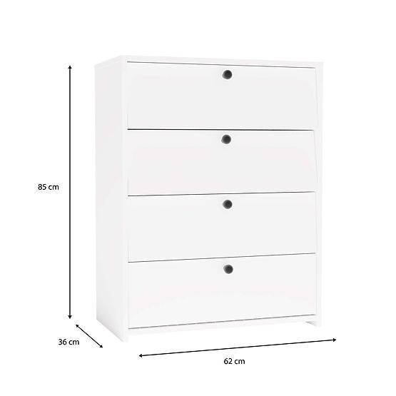 LOKA WHITE Shoe Cabinet