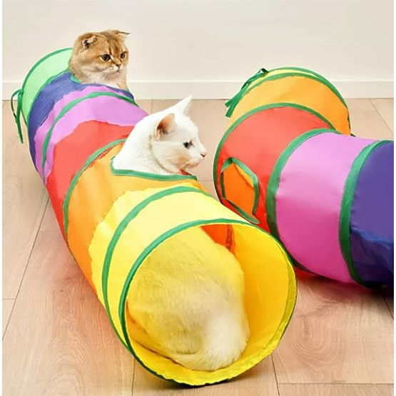 Long Tunnel Spring Toy for Cat FIGARO