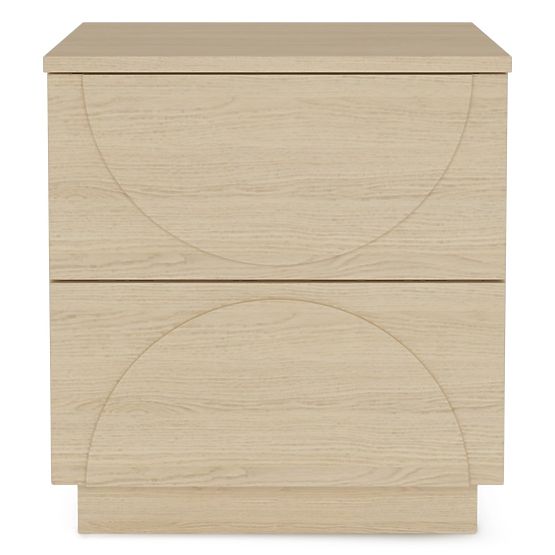 Looneta Nightstand Vicenza Oak, Arches