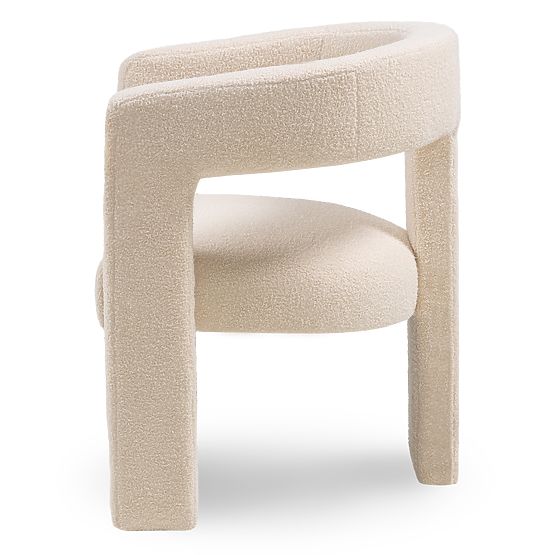 Lory Relaxation Chair, Boucle, Beige