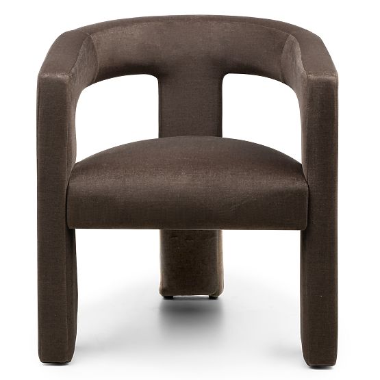 Lory Relaxation Chair Chocolate, Velour