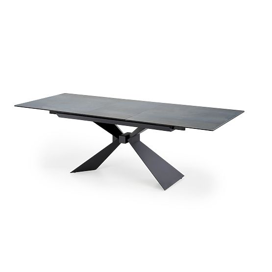 LUCIANO extendable table, top: blue marble (2p=1pc)