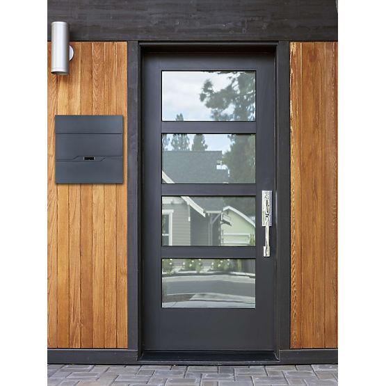 Mail Box for Letters Vidar Anthracite